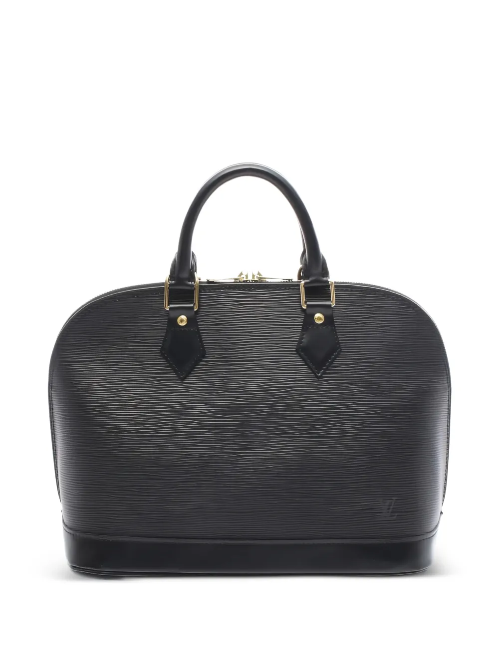 Louis Vuitton Pre-Owned 2002 Alma textured black tote bag - Nero