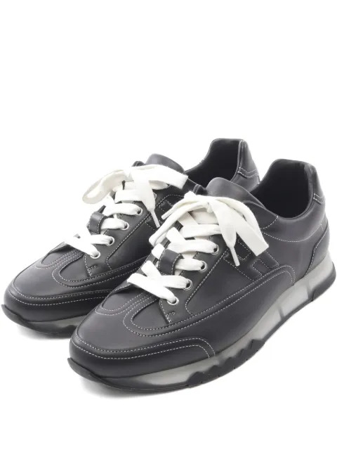 Hermès Pre-Owned 2010s Trail leather sneakers 