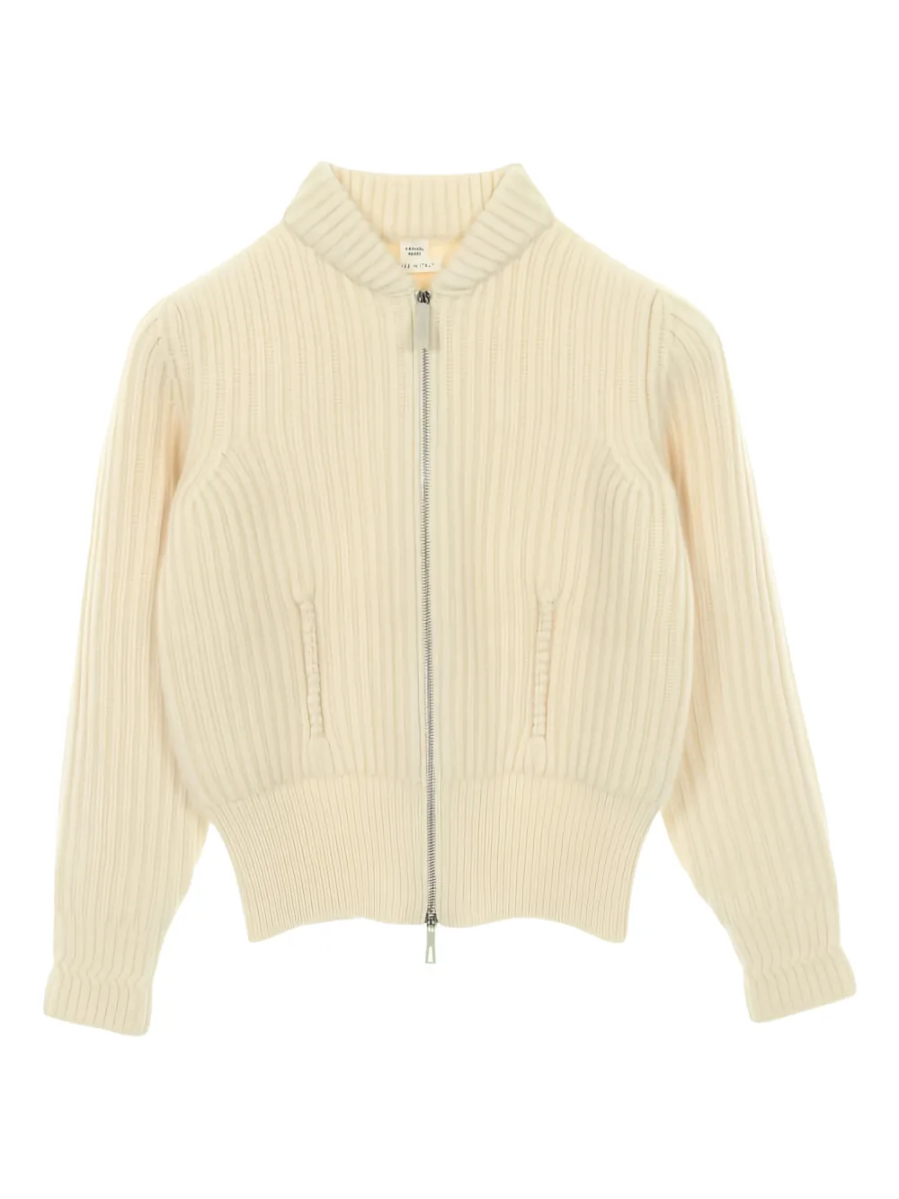 Hermès Pre-Owned 2010s Cardigan mit Reißverschluss - Nude