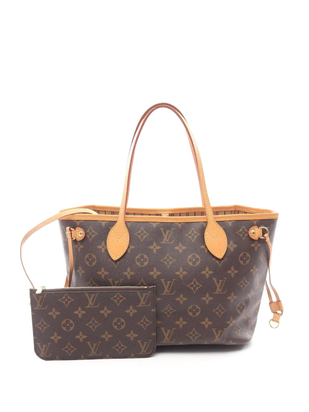 Louis Vuitton Pre-Owned Borsa tote Neverfull PM con monogramma 2015 - Marrone