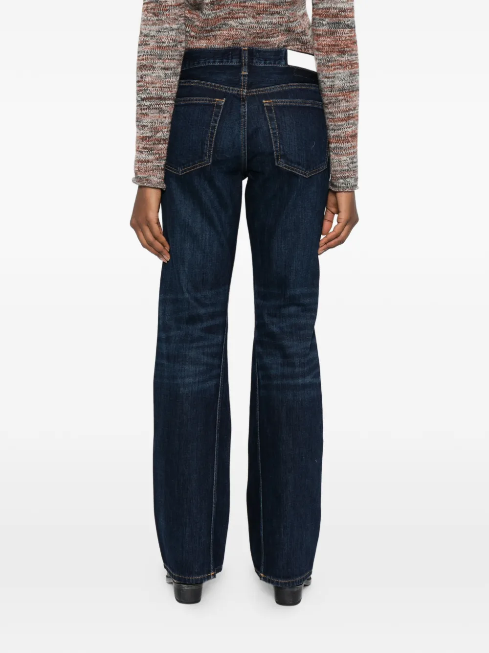 RE DONE Bootcut jeans Blauw