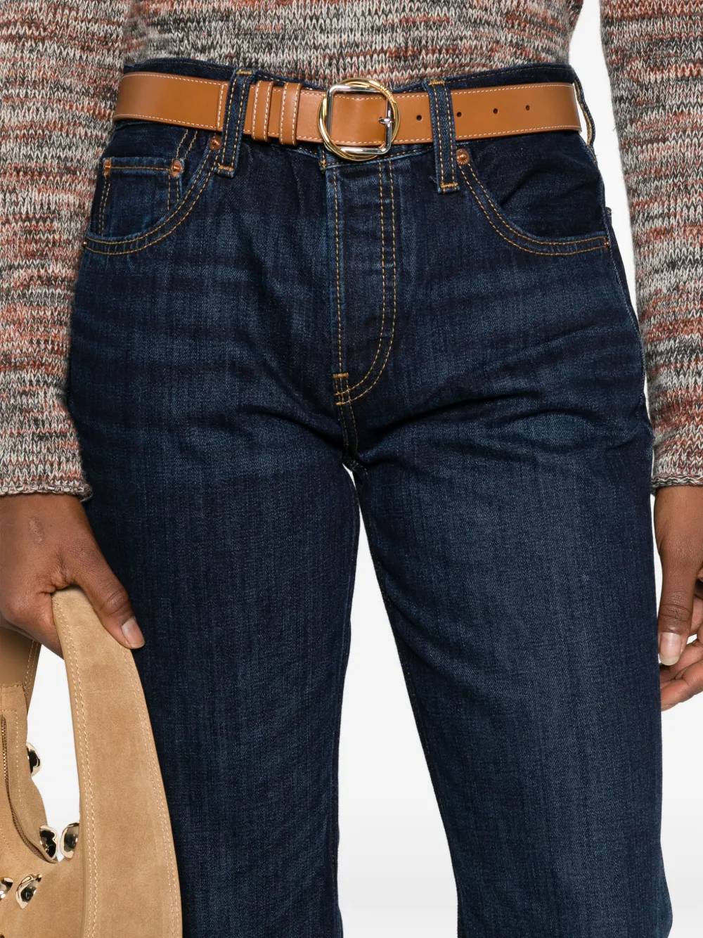 RE DONE Bootcut jeans Blauw