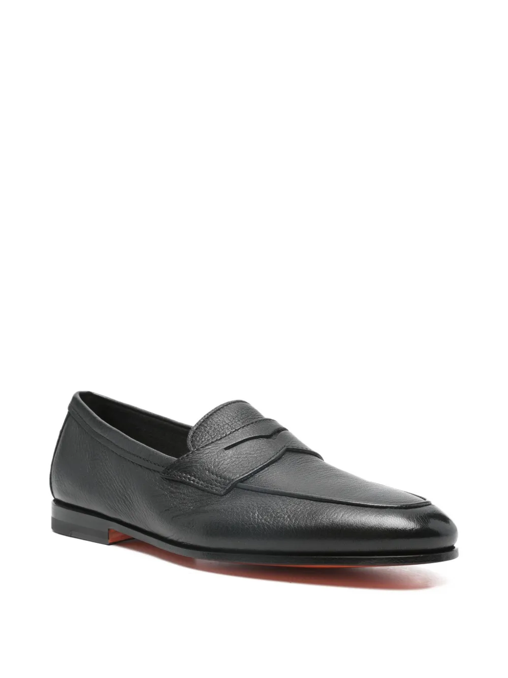 Santoni Penny loafers Zwart