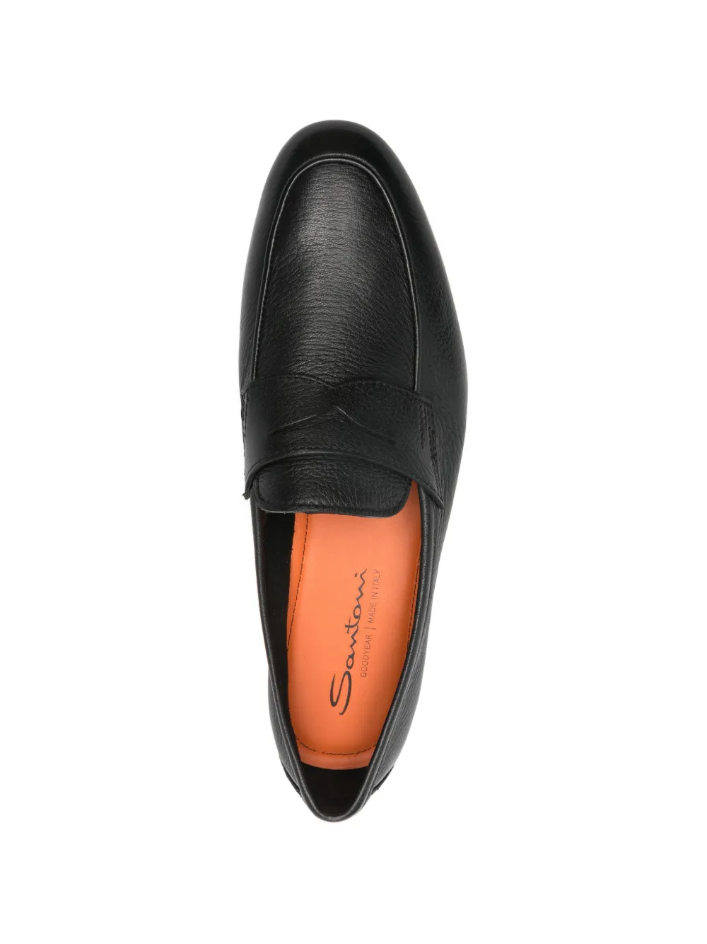 Santoni Penny loafers Zwart