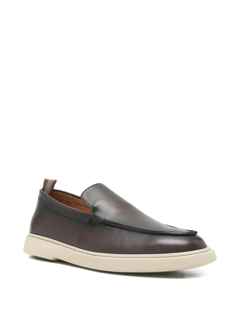 Officine Creative Bones slip-on sneakers Bruin