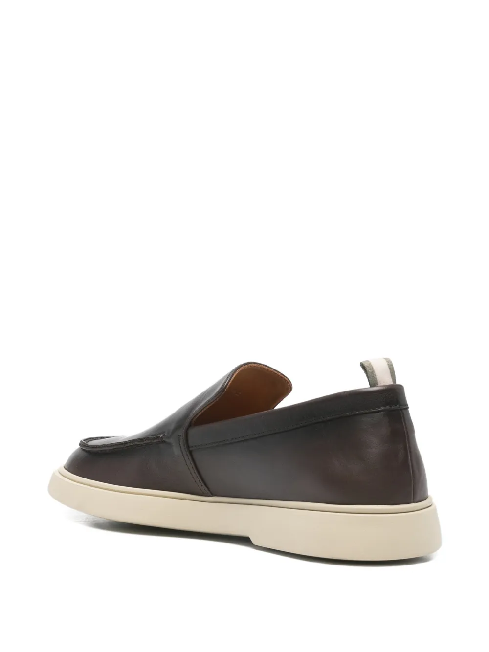 Officine Creative Bones slip-on sneakers Bruin