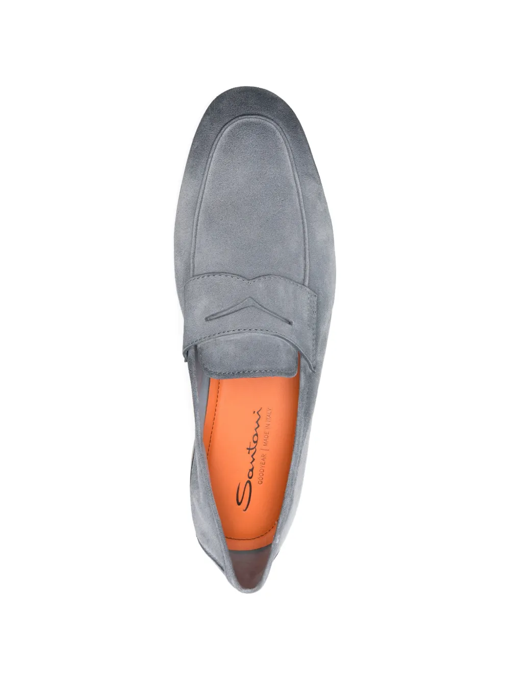 Santoni Carlo LS penny loafers Grijs