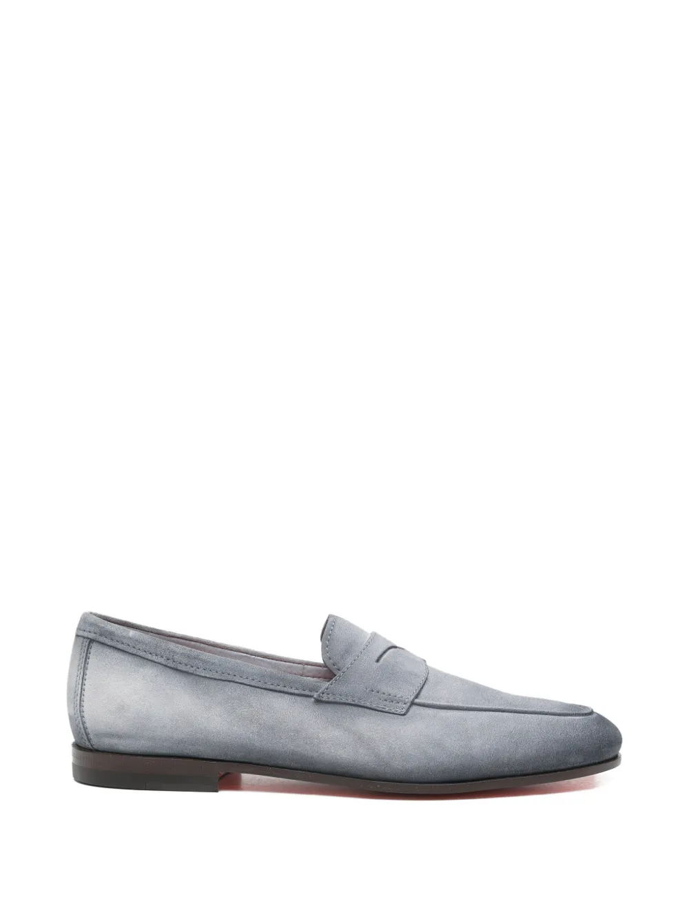 Santoni Carlo LS penny loafers Grijs