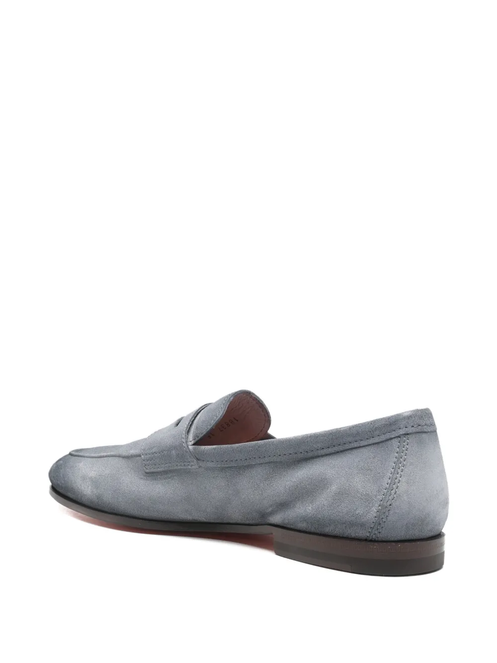 Santoni Carlo LS penny loafers Grijs