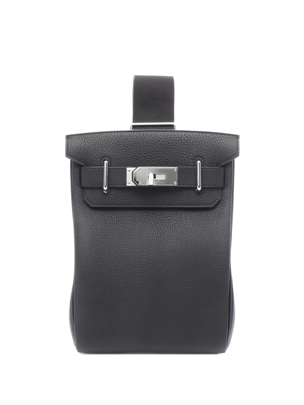 Hermès Pre-Owned PM Kelly Akkad leather body bag - Nero