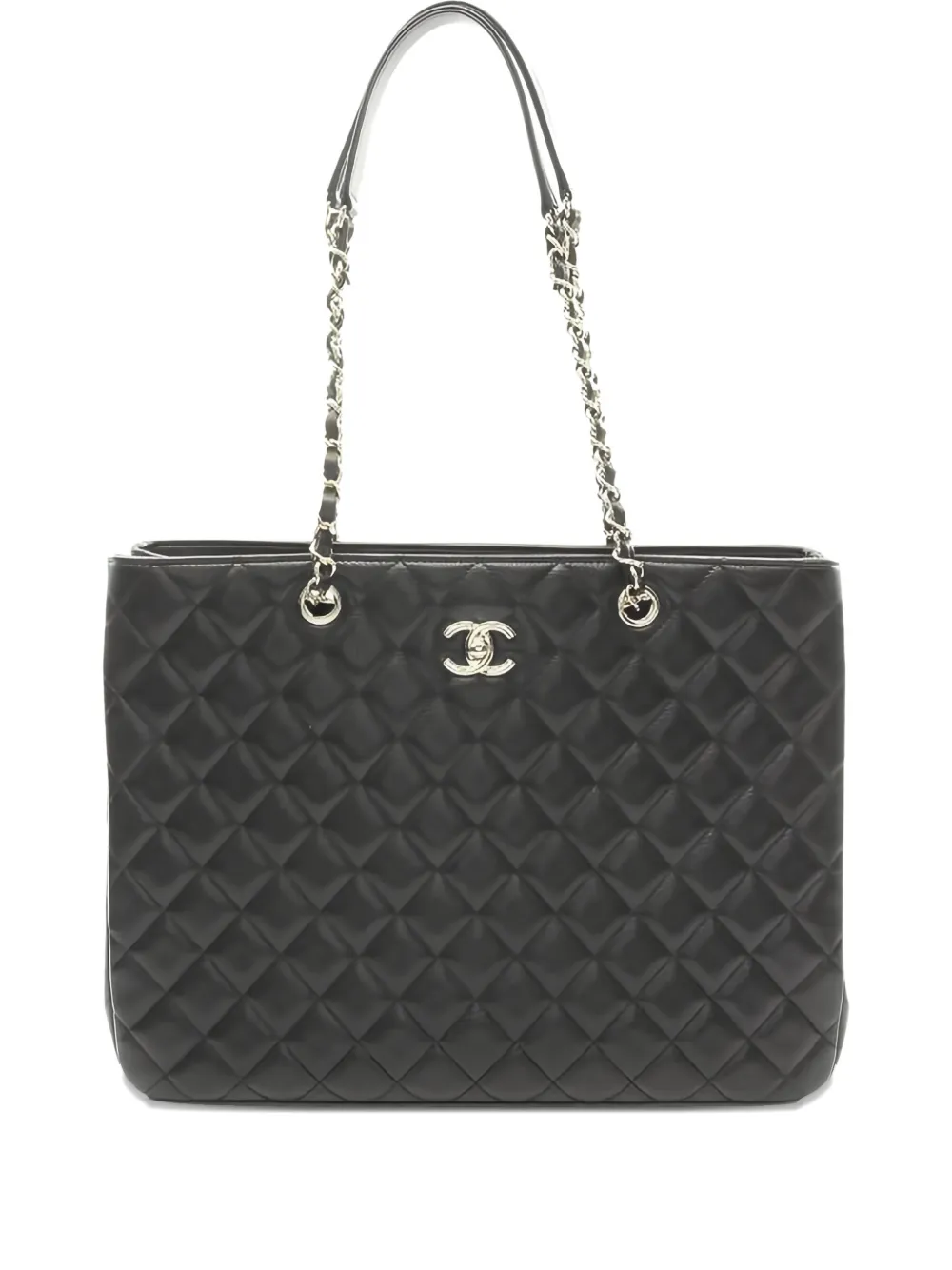 CHANEL Pre-Owned 2020 matelasse chain shoulder bag - Nero