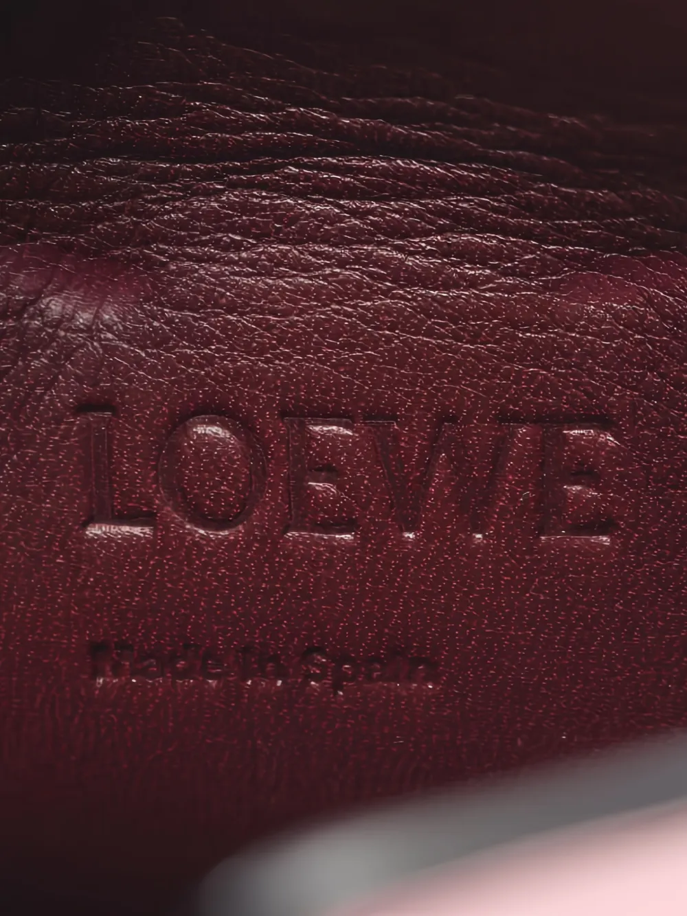  Loewe Pre-owned 10s Gate Pocket Leather Shoulder Bag - Pink 