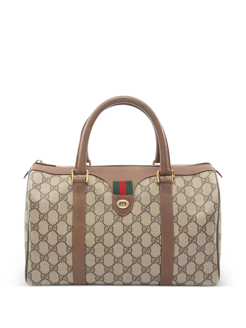 Gucci Pre-Owned 2000s mini GG Old logo-pattern tote bag - Toni neutri