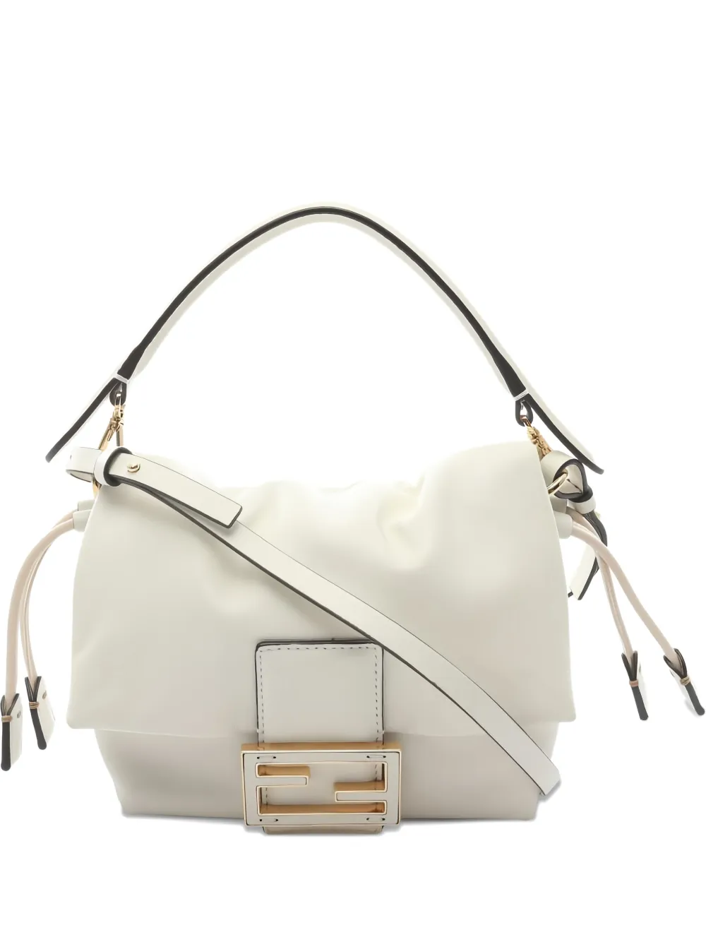 Fendi Pre-Owned small Mamma Baguette two-way tote bag - Bianco