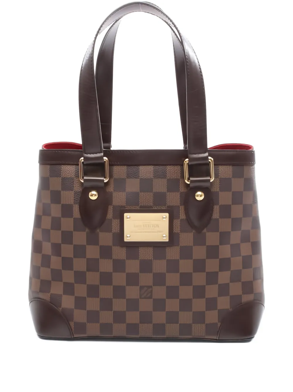 Louis Vuitton Pre-Owned 2007 PM Damier checked tote bag - Marrone