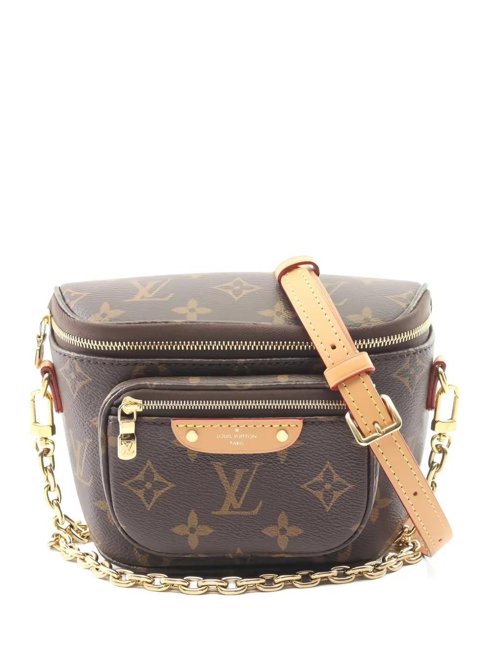 Louis Vuitton Pre-Owned 2021s mini Bumbag monogram shoulder bag - Marrone