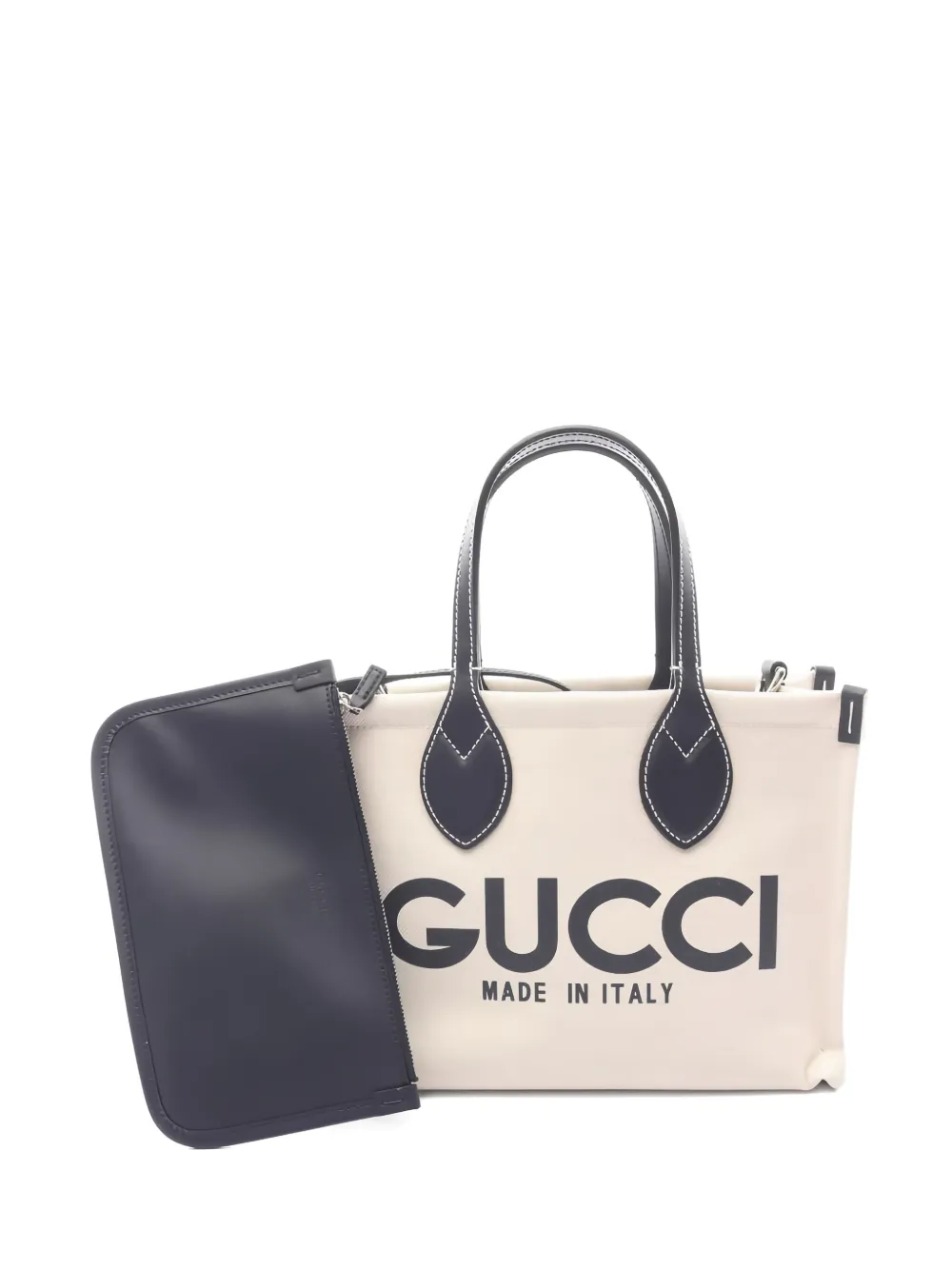 Gucci Pre-Owned mini print canvas tote bag - Neutrals