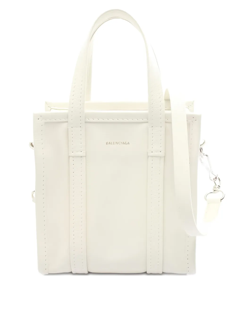 Balenciaga Pre-Owned 2010s xxs Bazar Shopper leather tote bag - Bianco