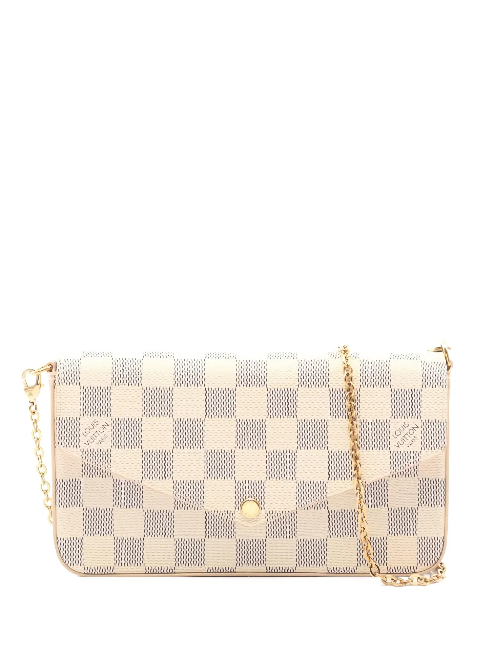 Louis Vuitton Pre-Owned 2020 Elicie Damier Azur cross body bag - Bianco