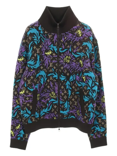 Louis Vuitton Pre-Owned Thistle monogram zip-up jacket