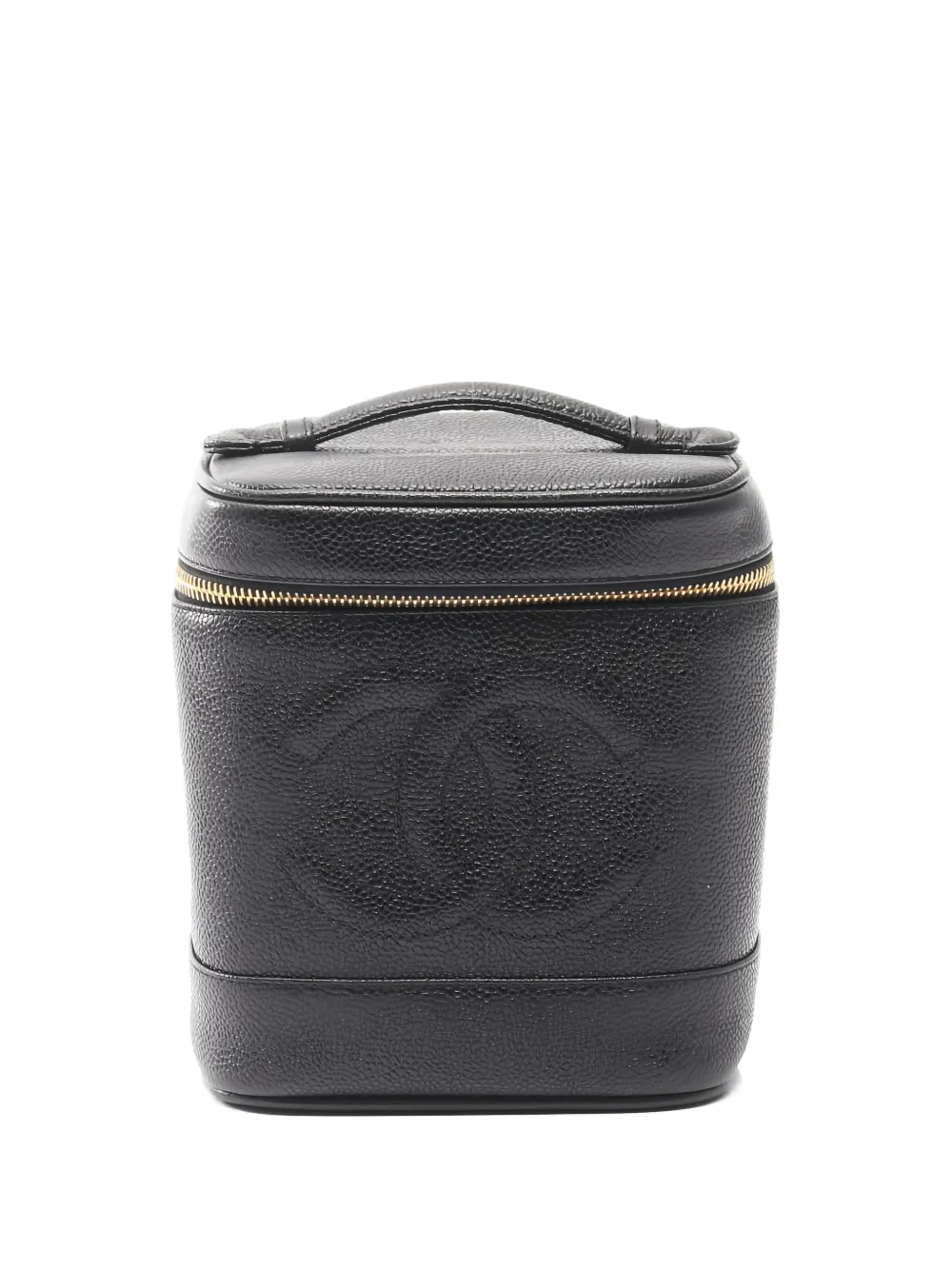 CHANEL Pre-Owned 1994-1996 Coco Mark vanity bag - Nero