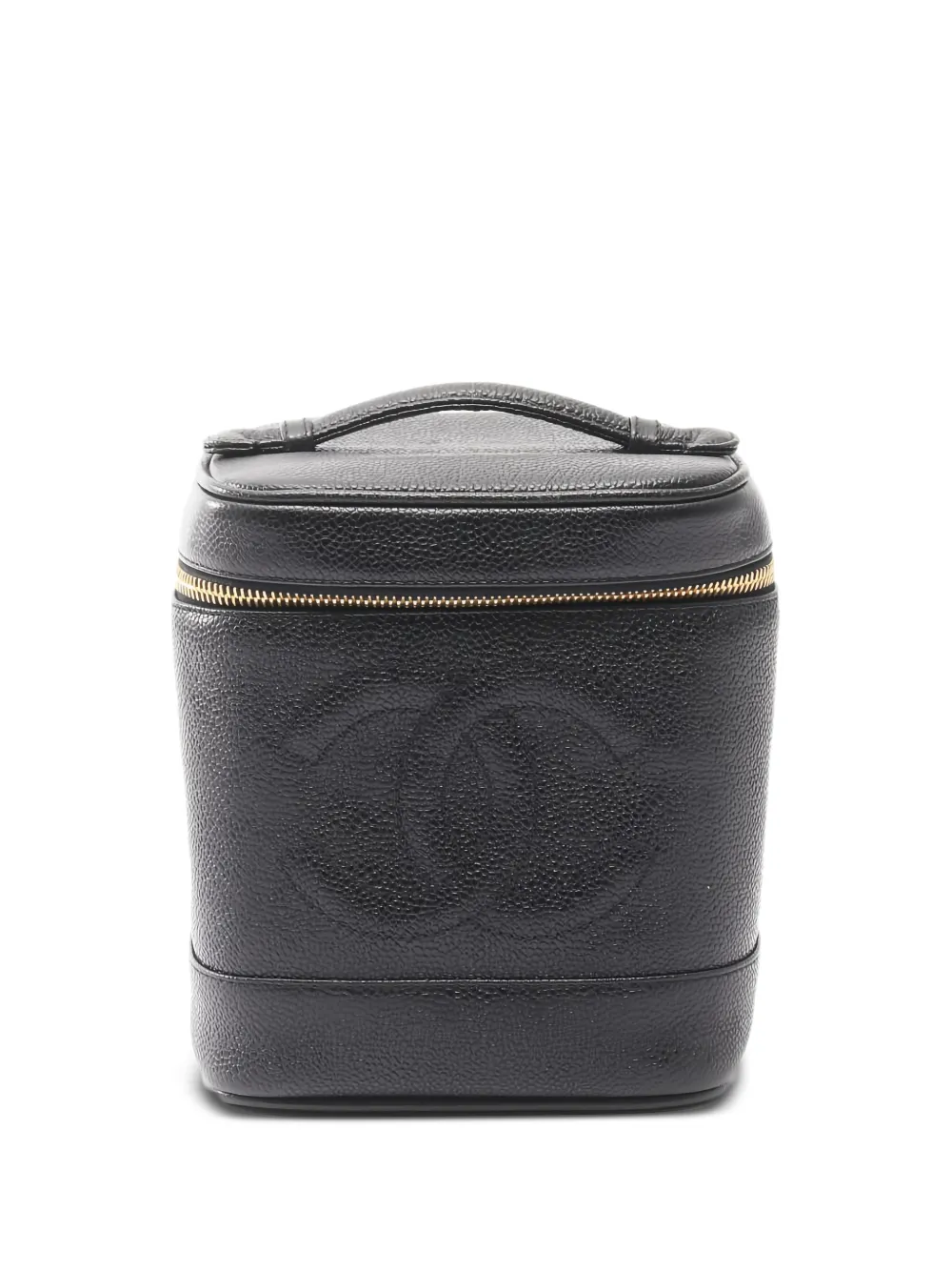 CHANEL Pre-Owned 1994-1996 Coco Mark vanity bag - Nero