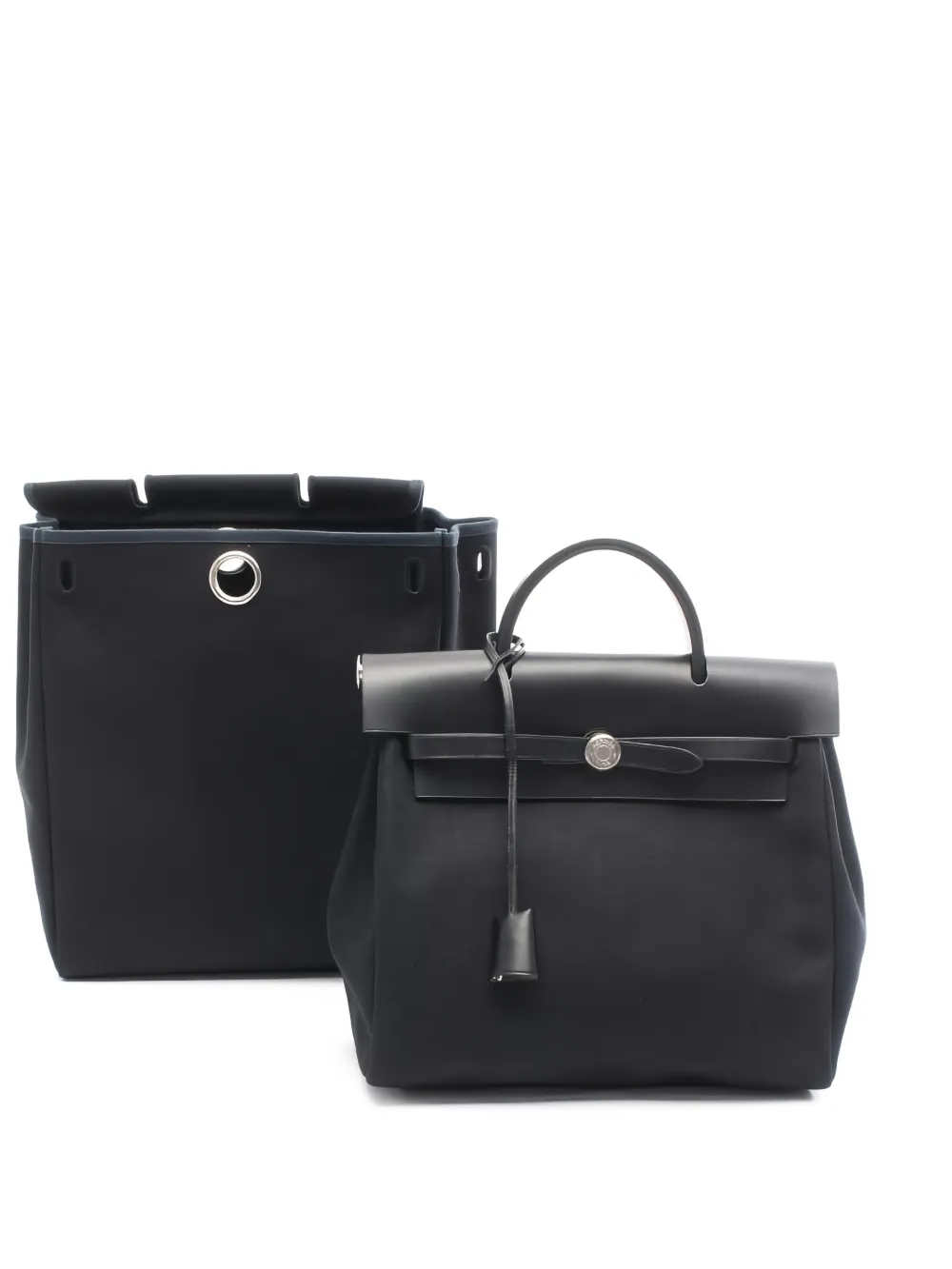 Hermès Pre-Owned 1999 leather backpack - Nero