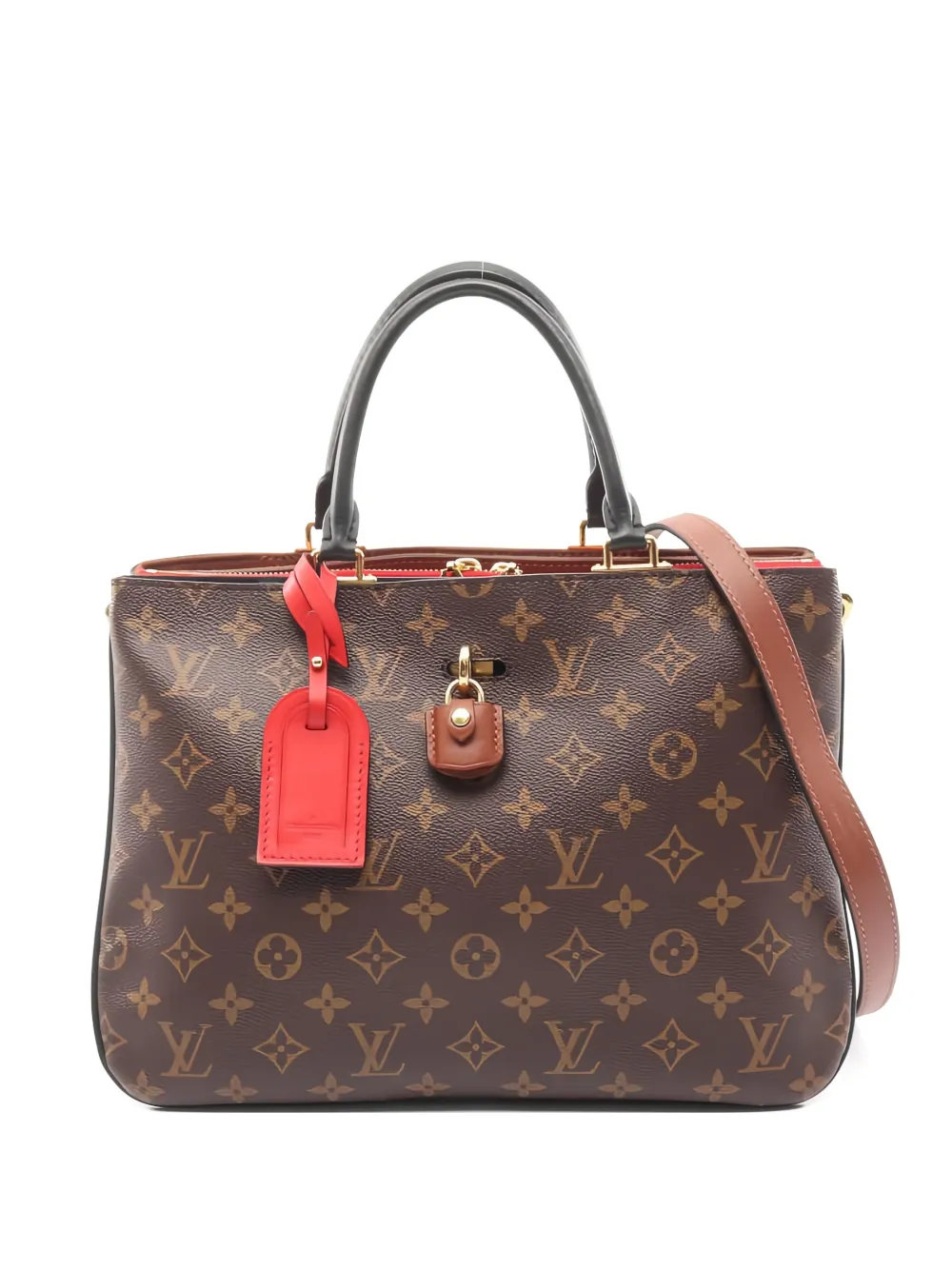 Louis Vuitton Pre-Owned 2018 Millefeuille monogram tote bag - Marrone