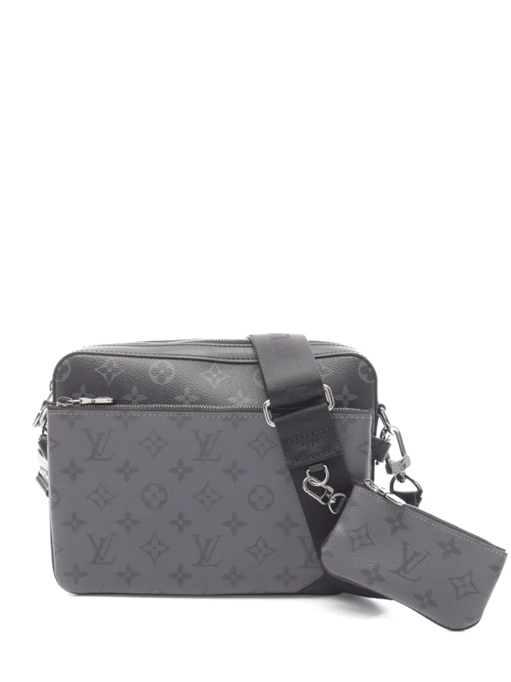 Louis Vuitton Pre-Owned 2021 Trio Monogram messenger bag - Grey