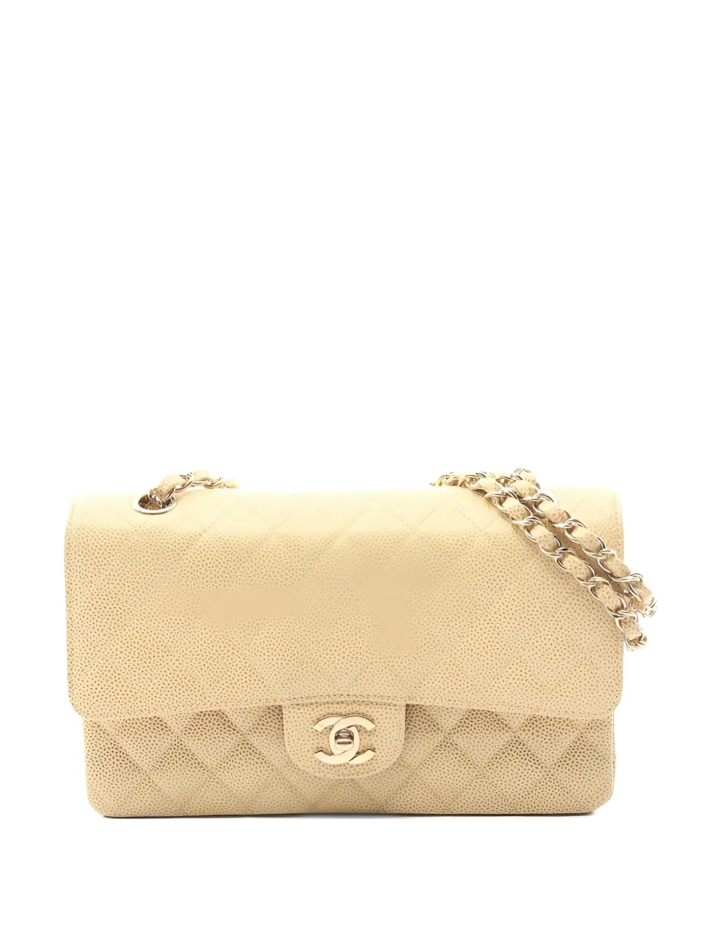 CHANEL Pre-Owned 2002-2003 Double-Flap shoulder bag - Toni neutri