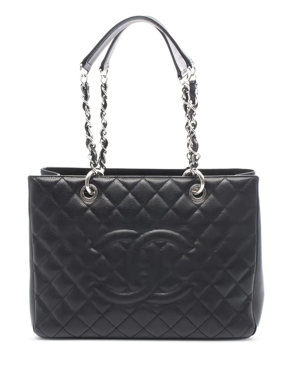 CHANEL Pre-Owned 2011 leather matelasse chain shoulder bag - Schwarz