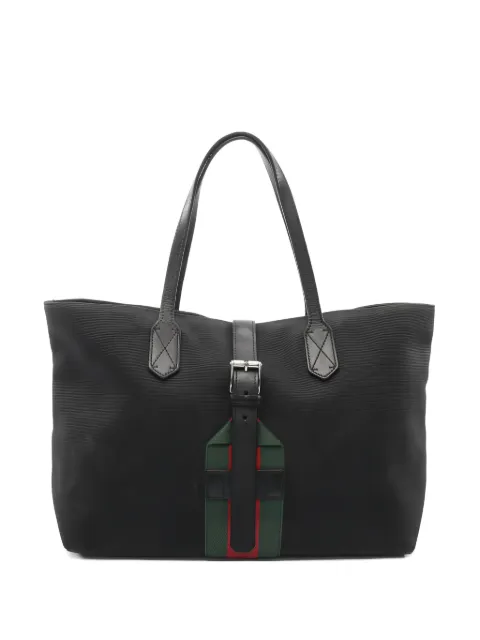 Gucci Pre-Owned Sherry Line leather tote bag