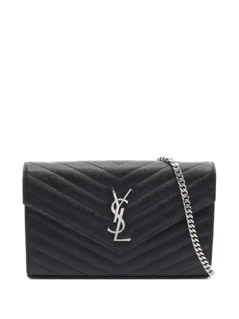 Saint Laurent Pre-Owned 2010s logo-plaque cross body bag