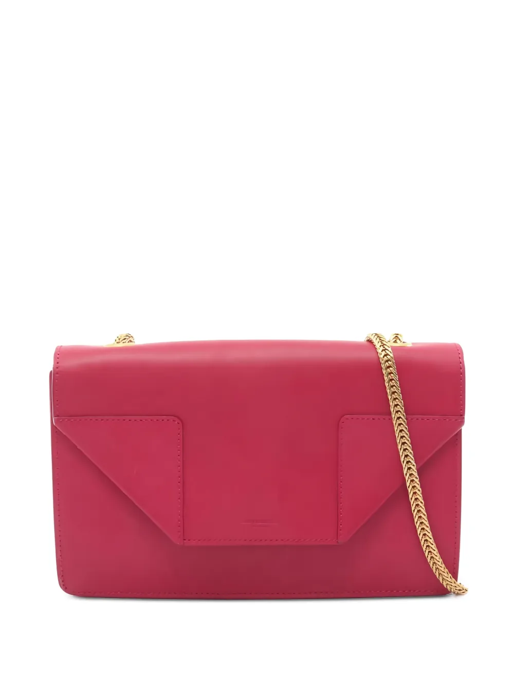 Saint Laurent Pre-Owned 2000s chain leather shoulder bag - Rosa