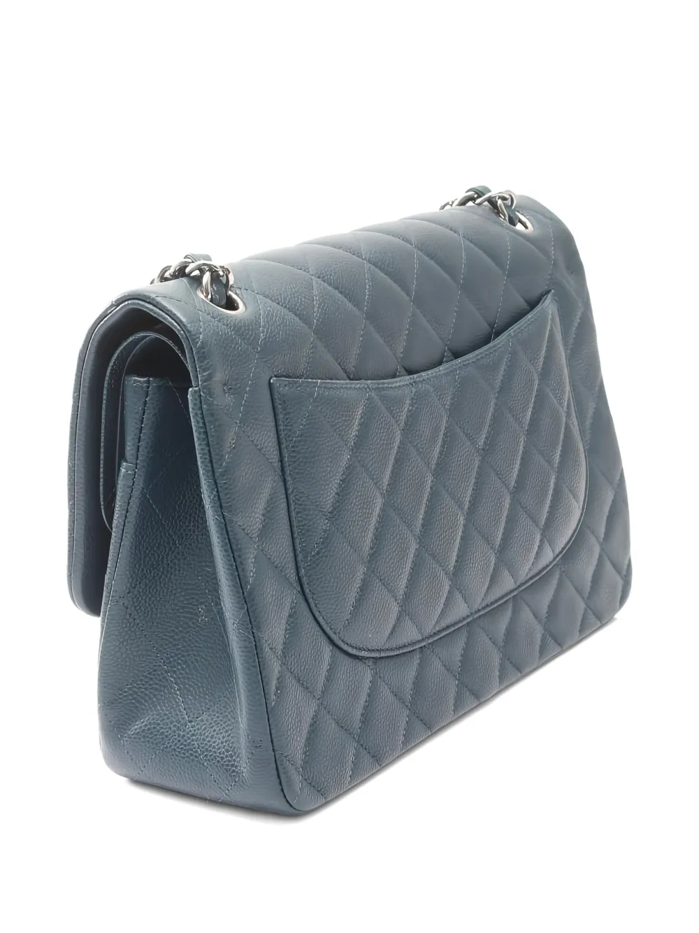 CHANEL Pre-Owned 2014-2015 30 Deca Matlass&eacute; shoulder bag - Blauw