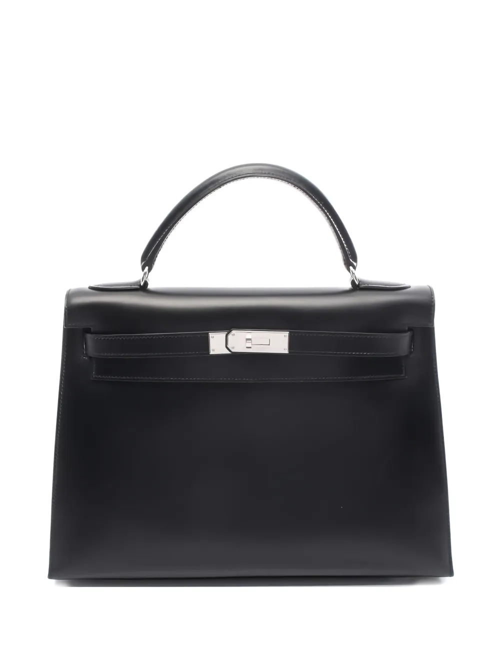 Hermès Pre-Owned 1999 32 Kelly leather tote bag - Nero