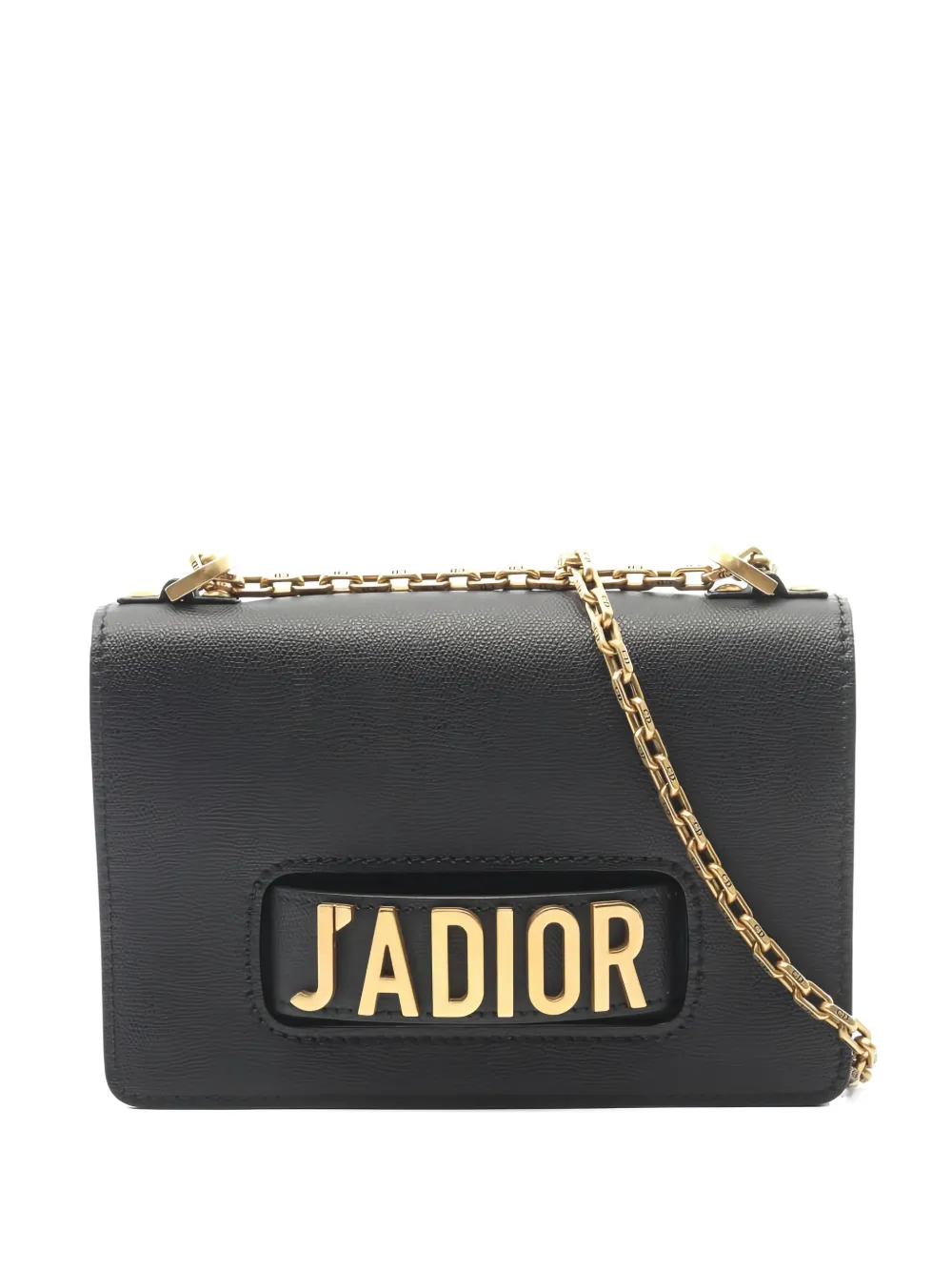 Christian Dior Pre-Owned 2010s J'Adior leather shoulder bag - Nero