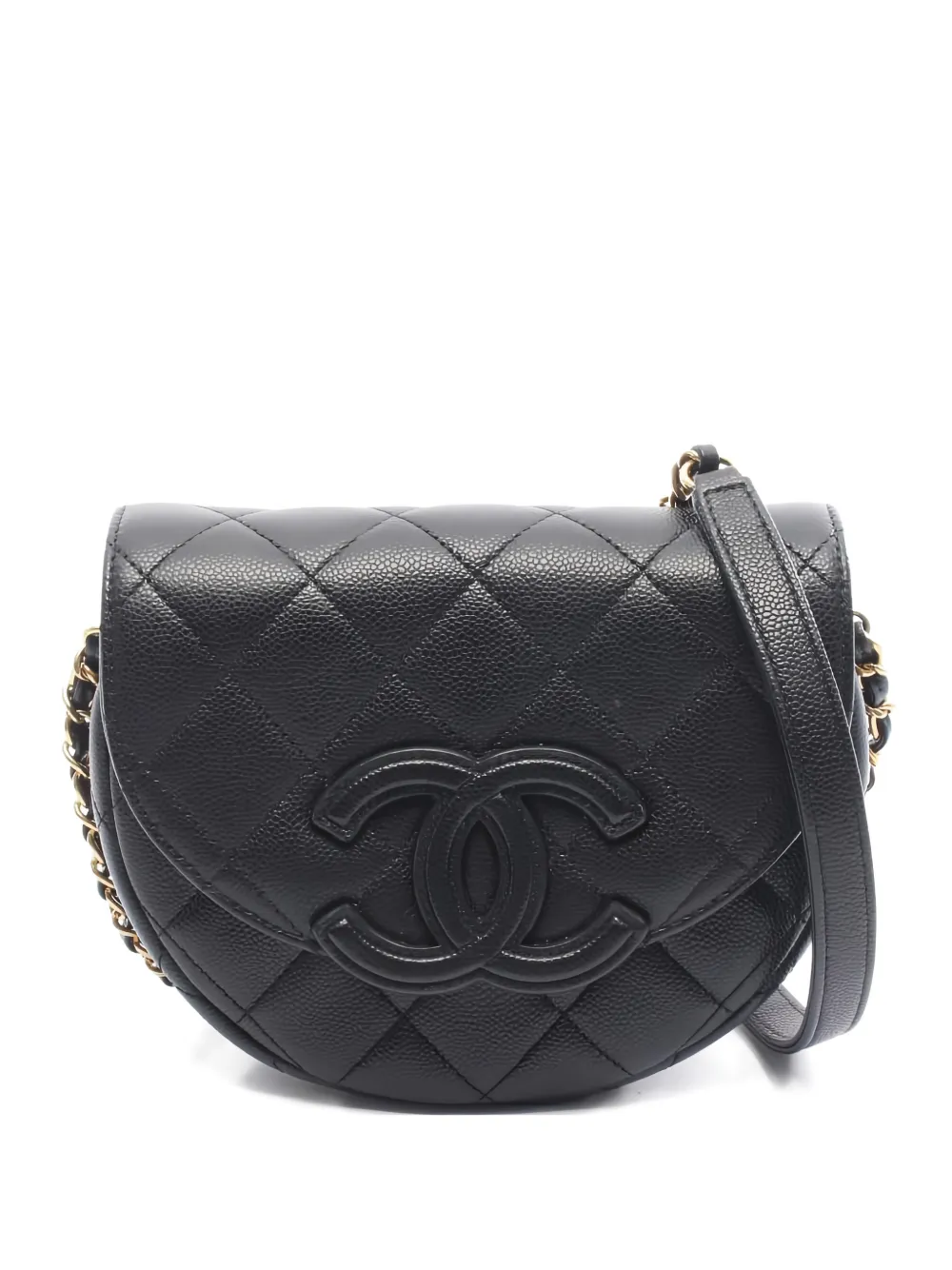 CHANEL Pre-Owned 2020 mini Matelasse chain shoulder bag - Nero