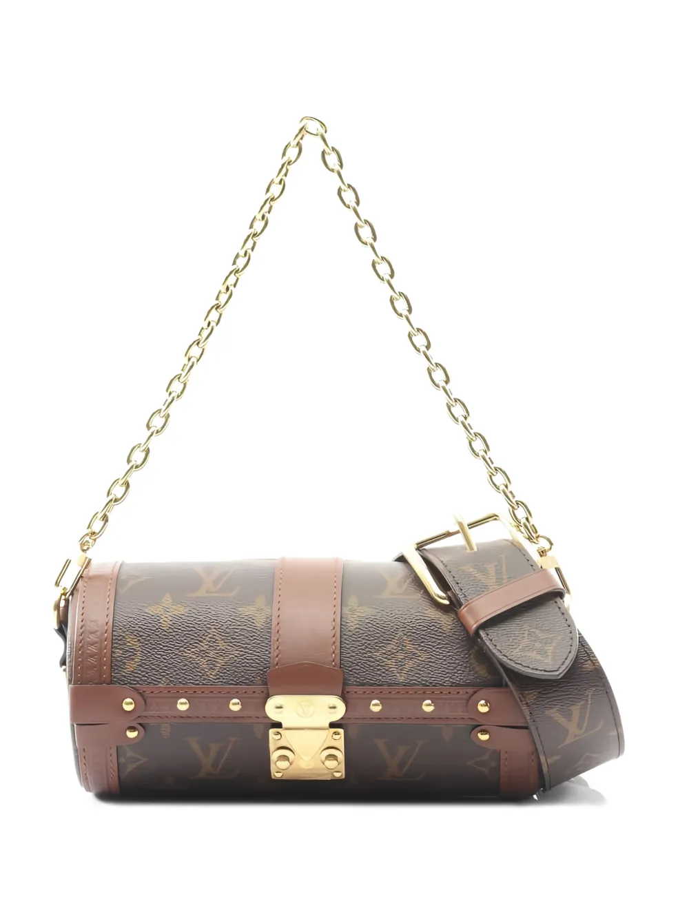 Louis Vuitton Pre-Owned 2021 Papillon Trunk shoulder bag - Marrone