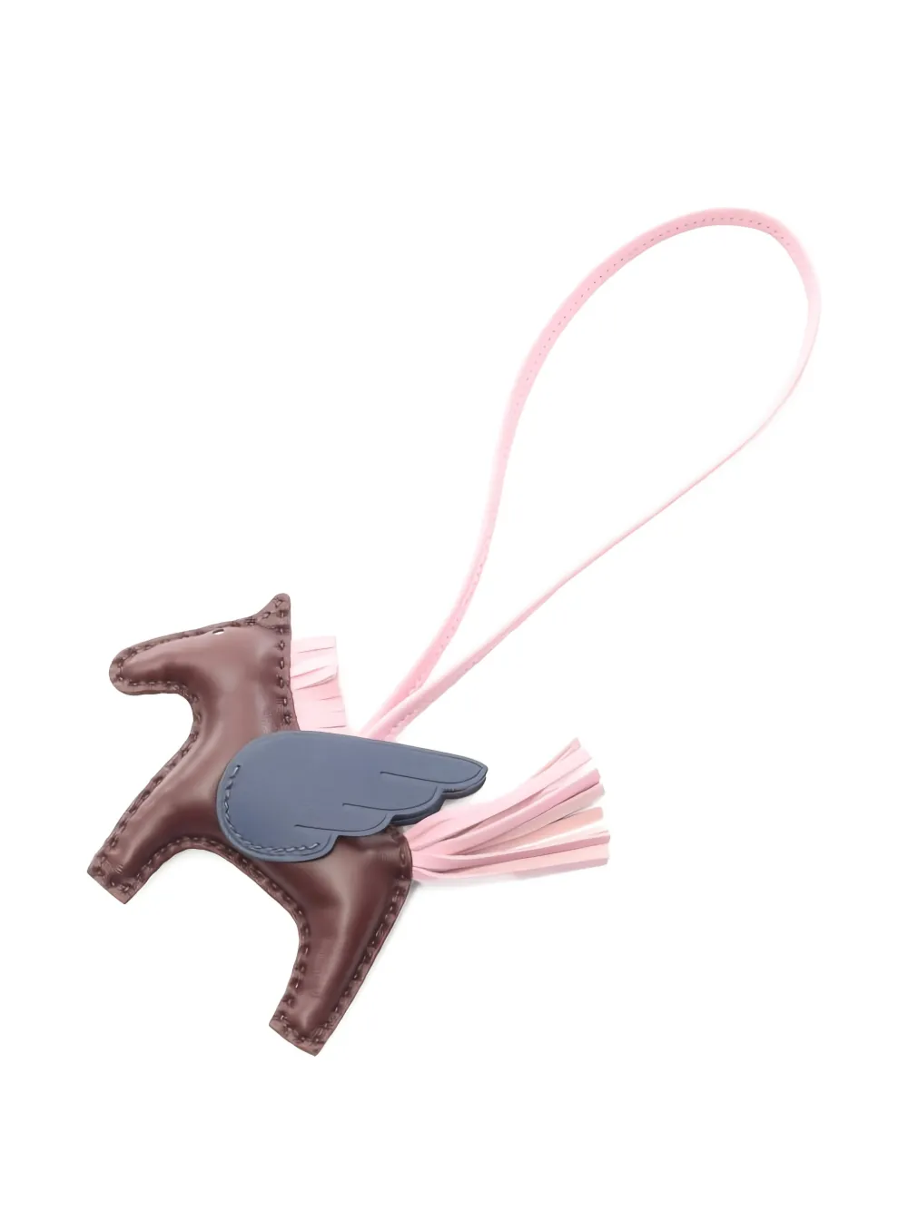 Hermès Pre-Owned 2022 PM Rodeo Pegasus bag charm - Marrone