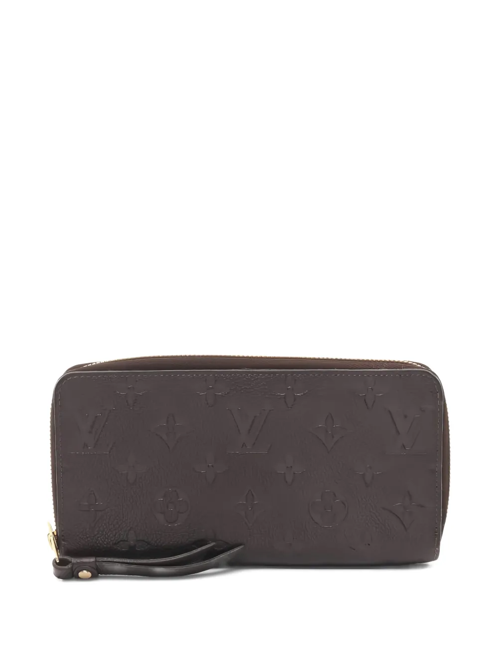 Louis Vuitton Pre-Owned 2014 Zippy leather wallet - Marrone