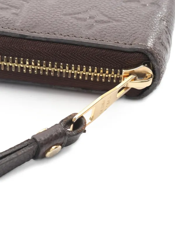 Louis Vuitton Pre-Owned 2014 Zippy Leather Wallet | Brown | FARFETCH