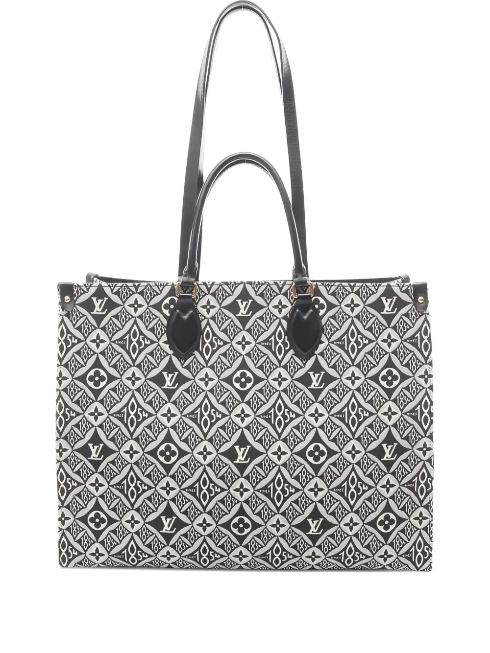 Louis Vuitton Pre-Owned 2021s GM OnTheGo Monogram tote bag - Black