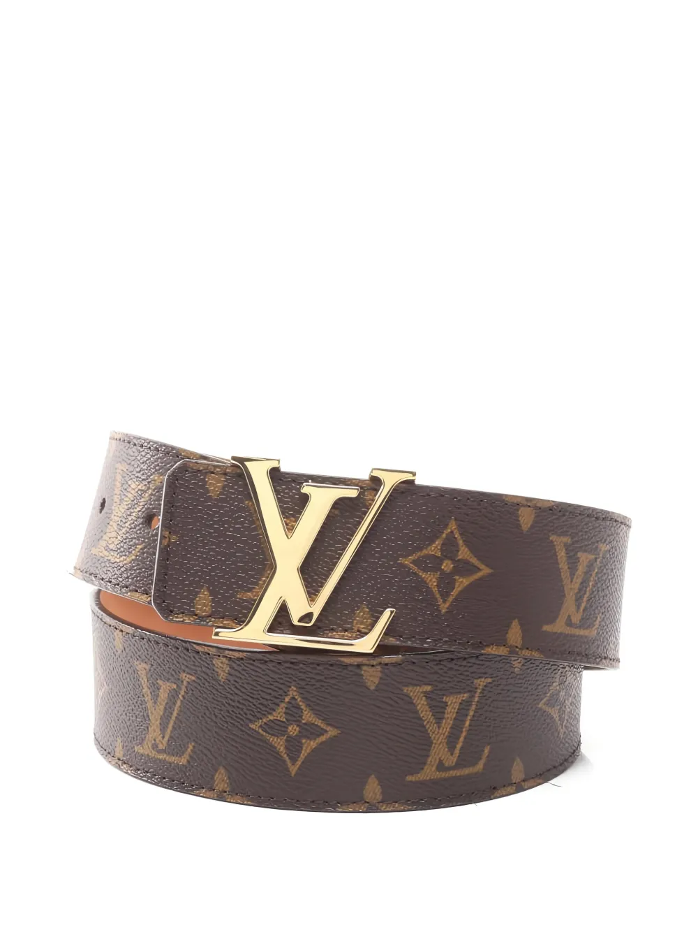 Louis Vuitton Pre-Owned 2008 monogram buckle belt - Brown