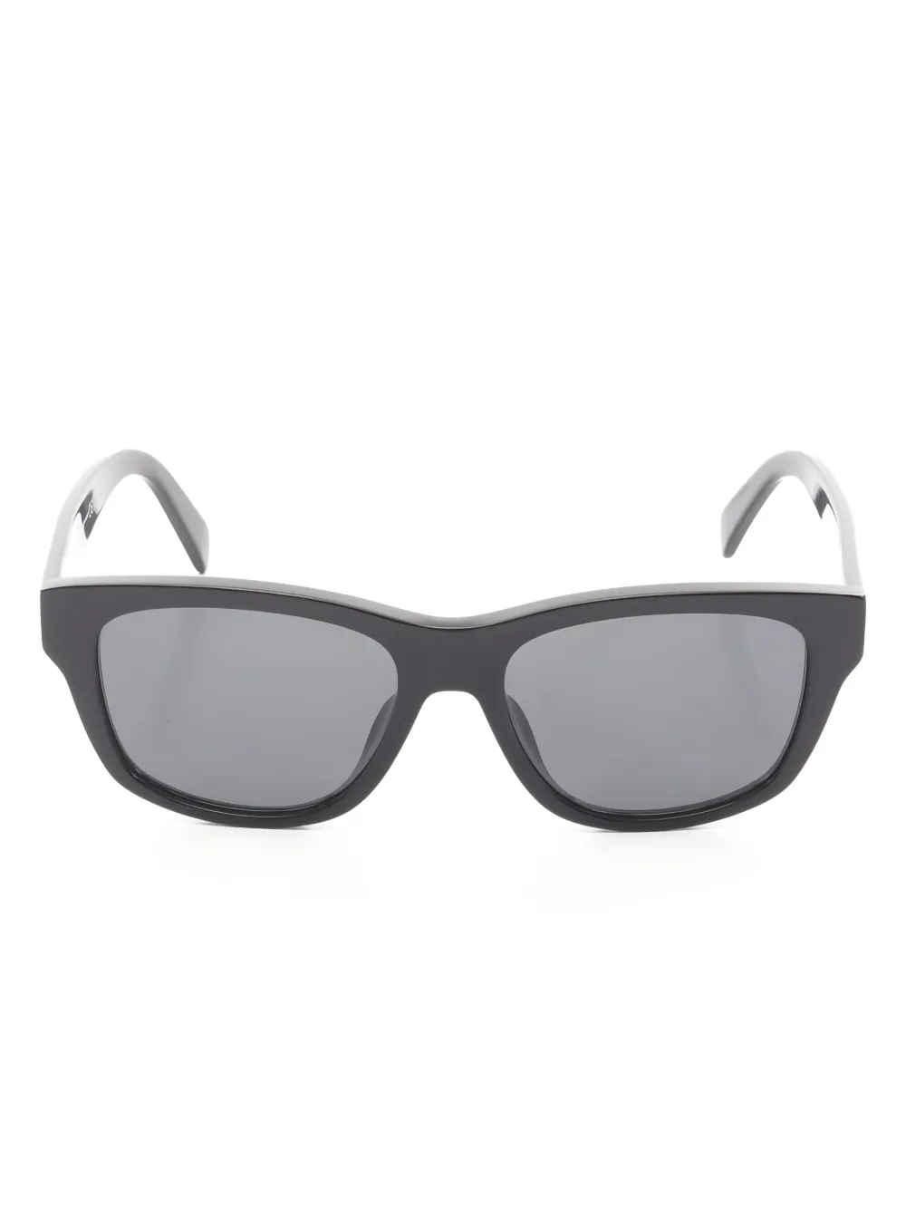 Celine Pre-Owned 2010s logo square sunglasses - Nero