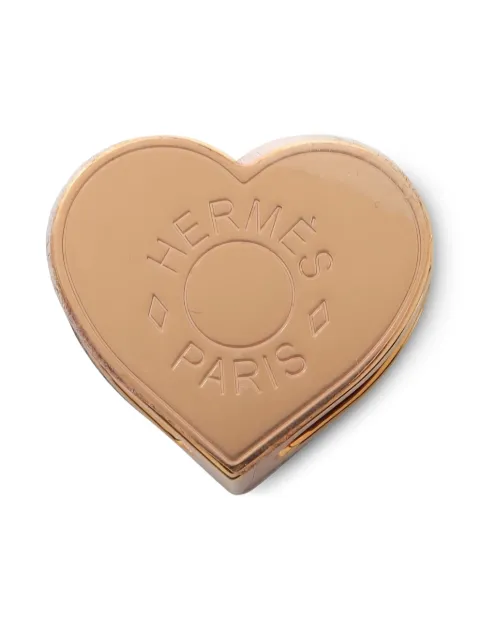 Hermès Pre-Owned 2020s heart-shaped scarf ring