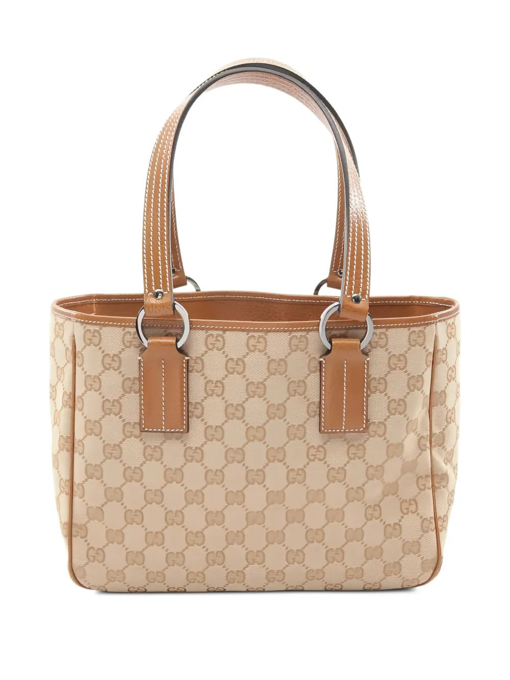 Gucci Pre-Owned 2010s GG pattern tote bag - Toni neutri