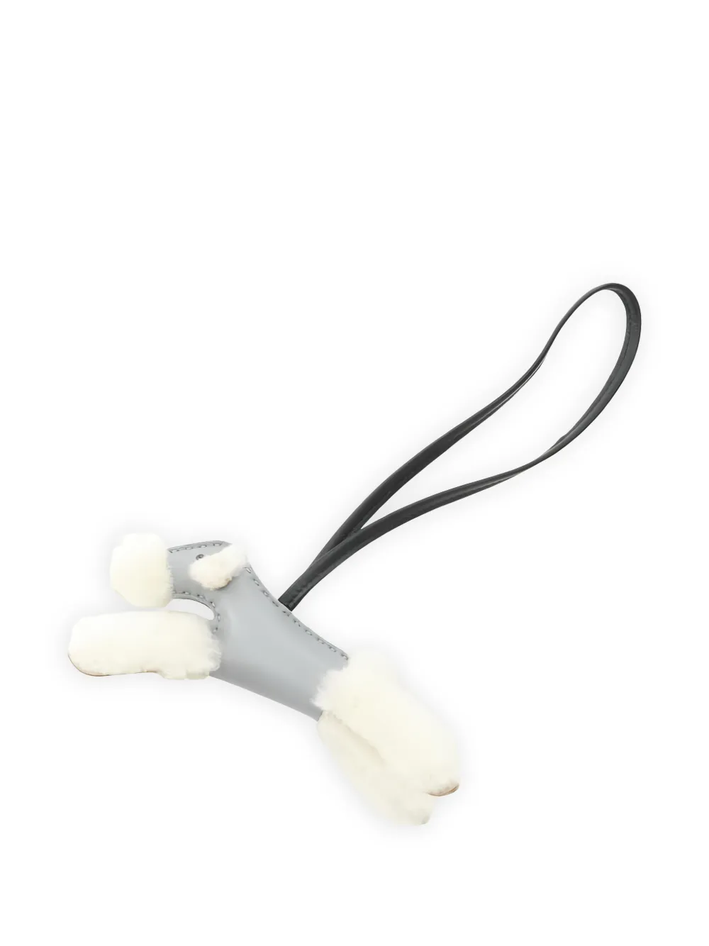 Hermès Pre-Owned 2025 Buddy leather bag charm - Grau