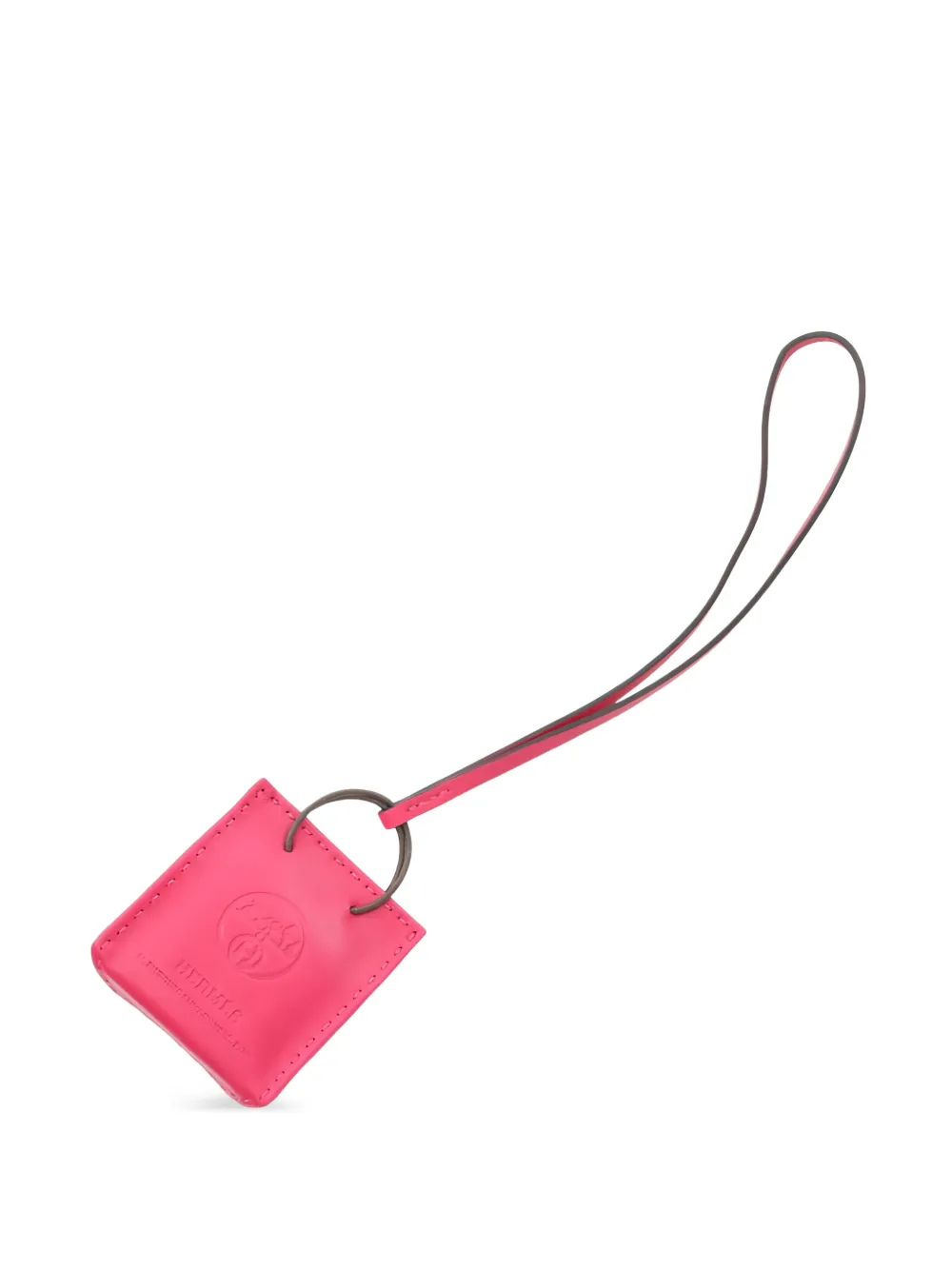 Hermès Pre-Owned 2020 Sac leather bag charm - Rosa