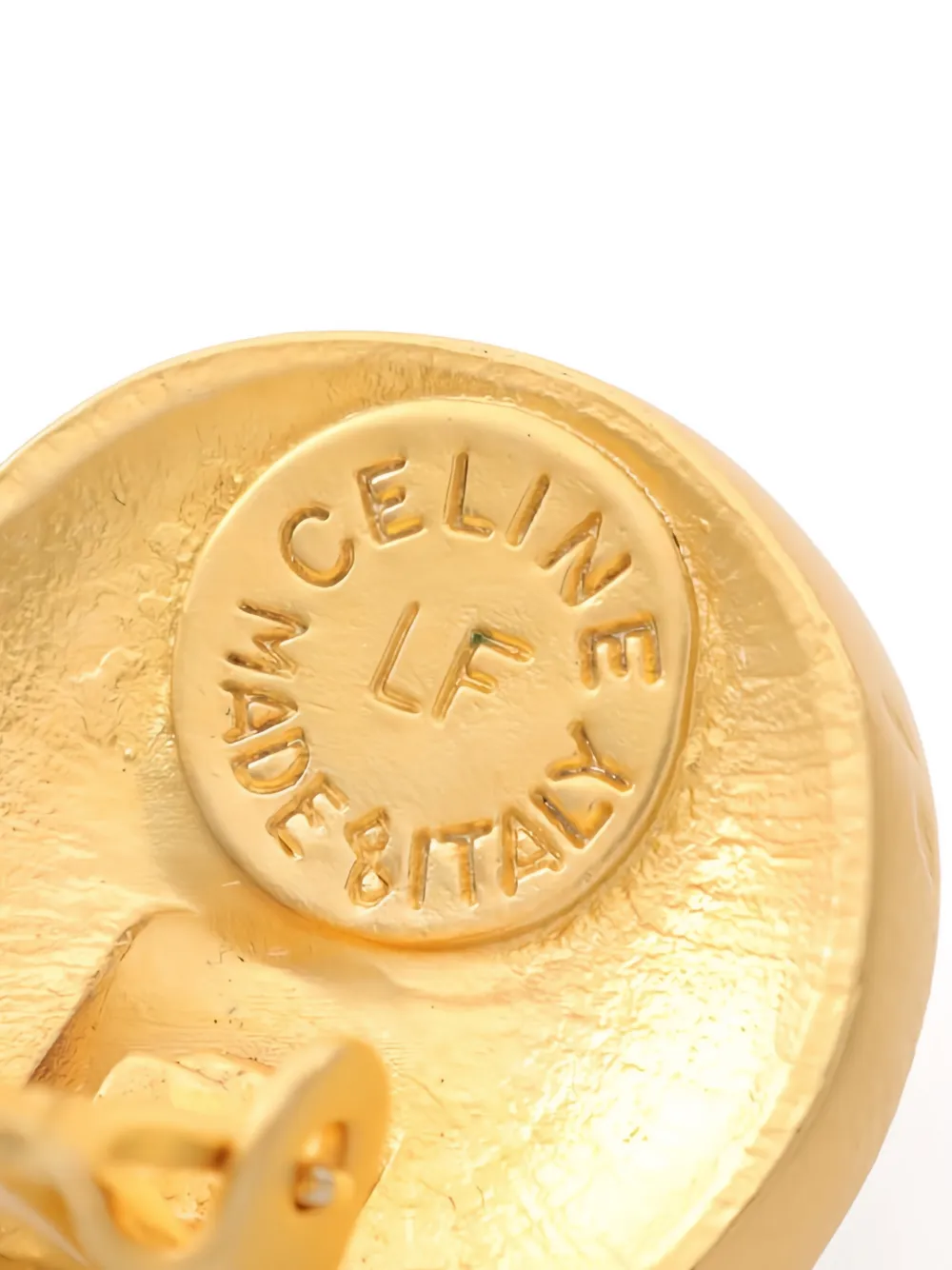 2010s Logo-Engraved Earrings